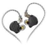 Auricolari cablati KZ-ZS10 PRO X con 10 driver dinamici e armatura bilanciata, cavo da 1,2 m., Without Mic, With Mic