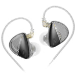 Auricolari in-ear dinamici Hi-Fi a banda ultralarga KZ X Angelears Libra con cavo da 1,2 m, Black Balanced Standard, Black Balanced With Mic, Black High-Resolution Standard, Black High-Resolution With Mic, Silver X Edition Standard                     ...