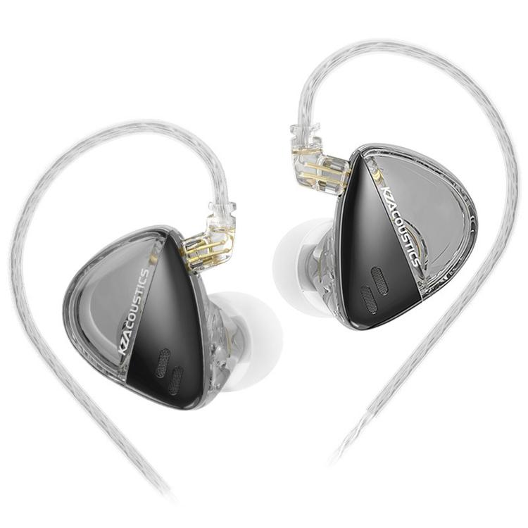 Auricolari in-ear dinamici Hi-Fi a banda ultralarga KZ X Angelears Libra con cavo da 1,2 m, Black Balanced Standard, Black Balanced With Mic, Black High-Resolution Standard, Black High-Resolution With Mic, Silver X Edition Standard                     ...