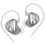 Auricolari in-ear dinamici Hi-Fi a banda ultralarga KZ X Angelears Libra con cavo da 1,2 m, Black Balanced Standard, Black Balanced With Mic, Black High-Resolution Standard, Black High-Resolution With Mic, Silver X Edition Standard                     ...