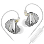 Auricolari in-ear dinamici Hi-Fi a banda ultralarga KZ X Angelears Libra con cavo da 1,2 m, Black Balanced Standard, Black Balanced With Mic, Black High-Resolution Standard, Black High-Resolution With Mic, Silver X Edition Standard                     ...