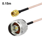 Cavo di prolunga per antenna coassiale RF da SMA maschio a N maschio, cavo adattatore RF RG316, 0.1m, 0.15m, 0.3m, 1m, 2m, 3m, 5m