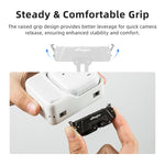Supporto magnetico in metallo a sgancio rapido, girevole a 360 gradi, con filettatura da 1/4 di pollice e base a 2 punte, per Insta360 GO Ultra AMagisn., For Insta360 GO Ultra