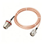 Cavo coassiale RG316 da TNC maschio a N femmina, 0.1m, 0.15m, 0.3m, 1m, 2m, 3m, 5m