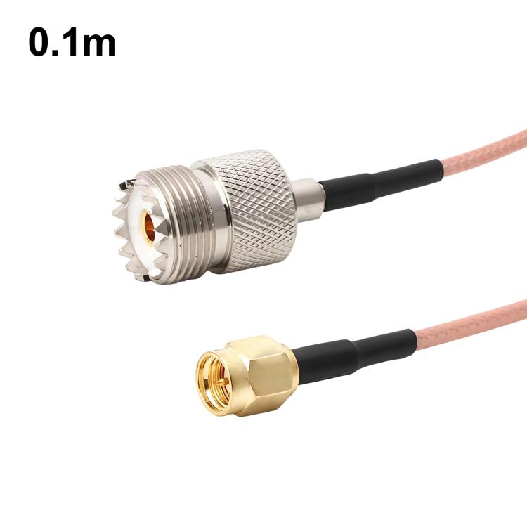 Cavo coassiale SMA maschio-UHF femmina S0239 RG316, prolunga RF, 0.1m, 0.15m, 0.3m, 1m, 2m, 3m, 5m
