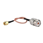 Cavo coassiale SMA maschio-UHF femmina S0239 RG316, prolunga RF, 0.1m, 0.15m, 0.3m, 1m, 2m, 3m, 5m
