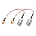 Cavo coassiale SMA maschio-UHF femmina S0239 RG316, prolunga RF, 0.1m, 0.15m, 0.3m, 1m, 2m, 3m, 5m