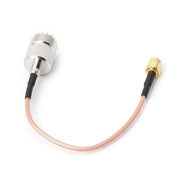 Cavo coassiale SMA maschio-UHF femmina S0239 RG316, prolunga RF, 0.1m, 0.15m, 0.3m, 1m, 2m, 3m, 5m