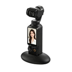 Supporto da tavolo in silicone antiscivolo aMagisn per DJI Osmo Pocket 4 / 3, con adesivo, per cruscotto e auto.