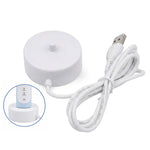 Base di ricarica USB per spazzolino elettrico Philips Sonicare, compatibile con i modelli DiamondClean 3 Series HX5181, HX5161 e HX5171.