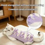 Tuta traspirante anti-leccamento per gatti, ideale per la sterilizzazione e l'intervento chirurgico, e abbigliamento anti-molestie per lo svezzamento degli animali domestici., S, M, L