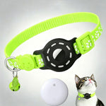 Collare intelligente per gatti con localizzatore integrato e impronte di zampe riflettenti, Compatible with Google Find My