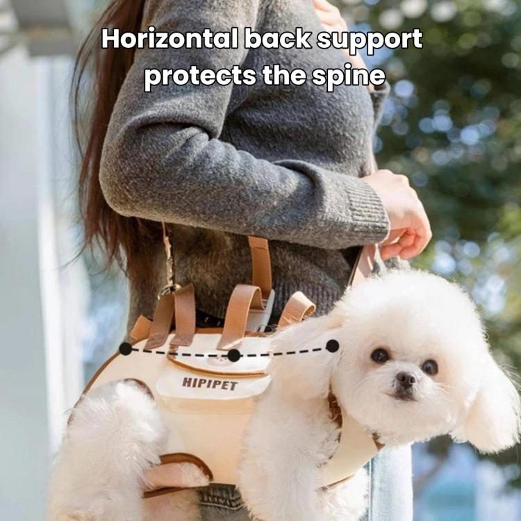 Borsa a tracolla portatile Hipipet per cani e gatti