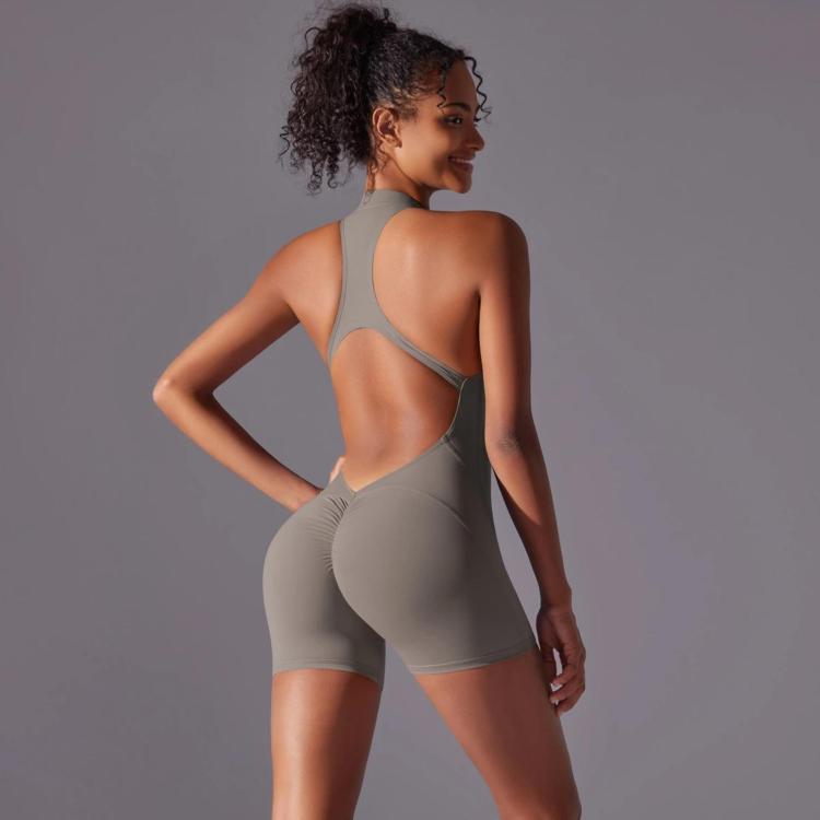 Body/abbigliamento yoga aderente e senza schienale ad alta intensità, S