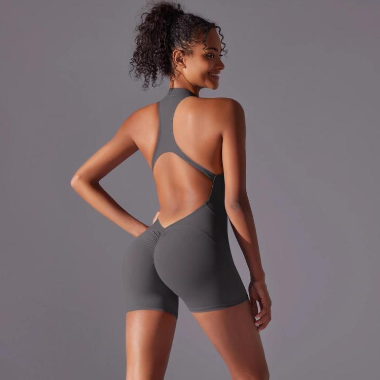 Body/abbigliamento yoga aderente e senza schienale ad alta intensità, S