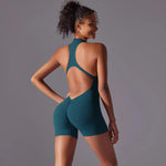 Body/abbigliamento yoga aderente e senza schienale ad alta intensità, XL