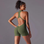 Body/abbigliamento yoga aderente e senza schienale ad alta intensità, XL