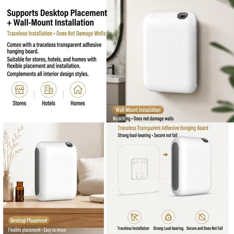 Diffusore di aromaterapia intelligente per la casa, diffusore di oli essenziali, diffusore automatico di fragranze, OV2Pro US Plug, OV2Pro UK Plug, OV2Pro EU Plug, OV2Pro AU Plug, OV2 Battery+USB Power