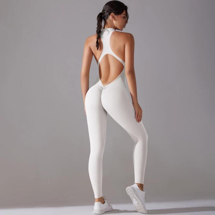 Body/abbigliamento yoga lungo, aderente e senza schienale, ad alta intensità, S