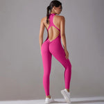 Body/abbigliamento yoga lungo, aderente e senza schienale, ad alta intensità, S
