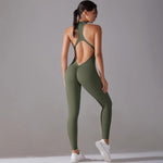 Body/abbigliamento yoga lungo, aderente e senza schienale, ad alta intensità, S