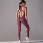 Body/abbigliamento yoga lungo, aderente e senza schienale, ad alta intensità, S