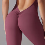 Body/abbigliamento yoga lungo, aderente e senza schienale, ad alta intensità, M