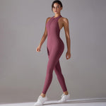 Body/abbigliamento yoga lungo, aderente e senza schienale, ad alta intensità, L