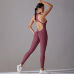 Body/abbigliamento yoga lungo, aderente e senza schienale, ad alta intensità, M