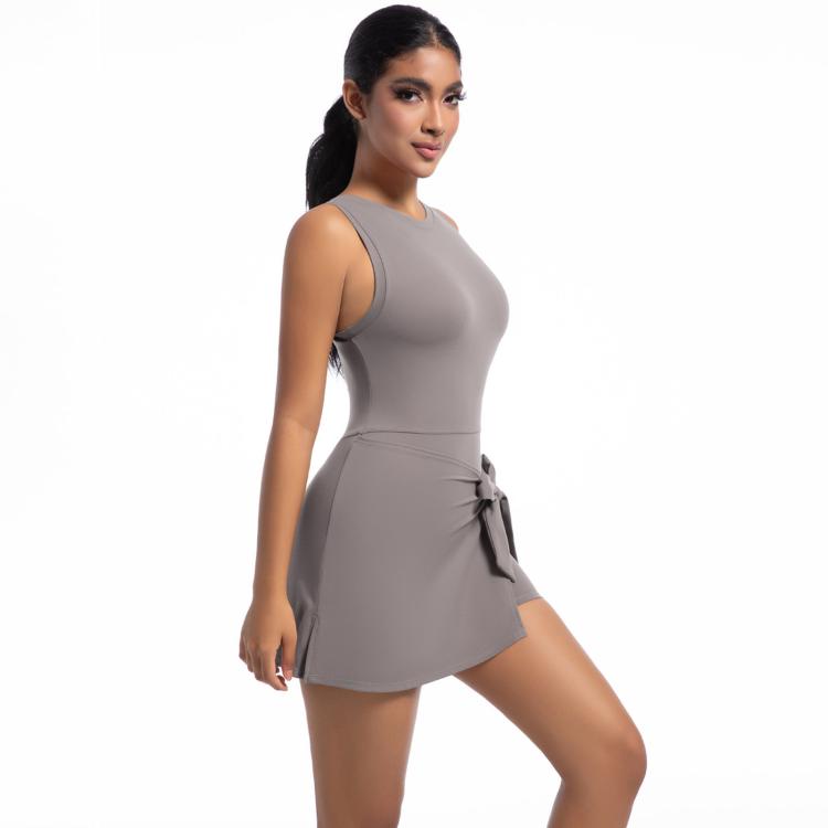 Body da tennis anti-esposizione traspirante per fitness e yoga, S, M, L, XL