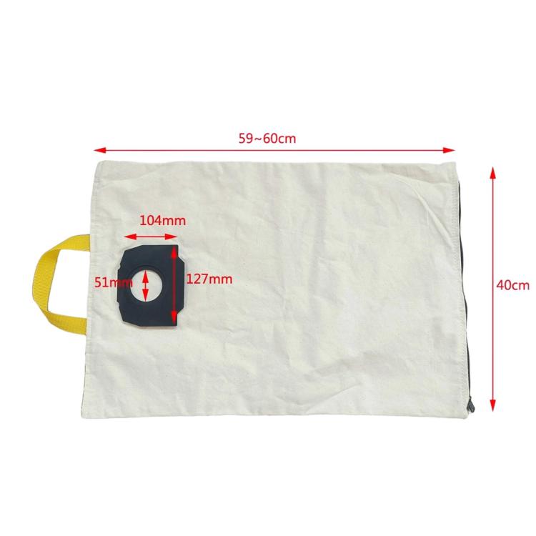 Sacchetto raccoglipolvere per filtro aspirapolvere Karcher WD4 / WD5 / WD6