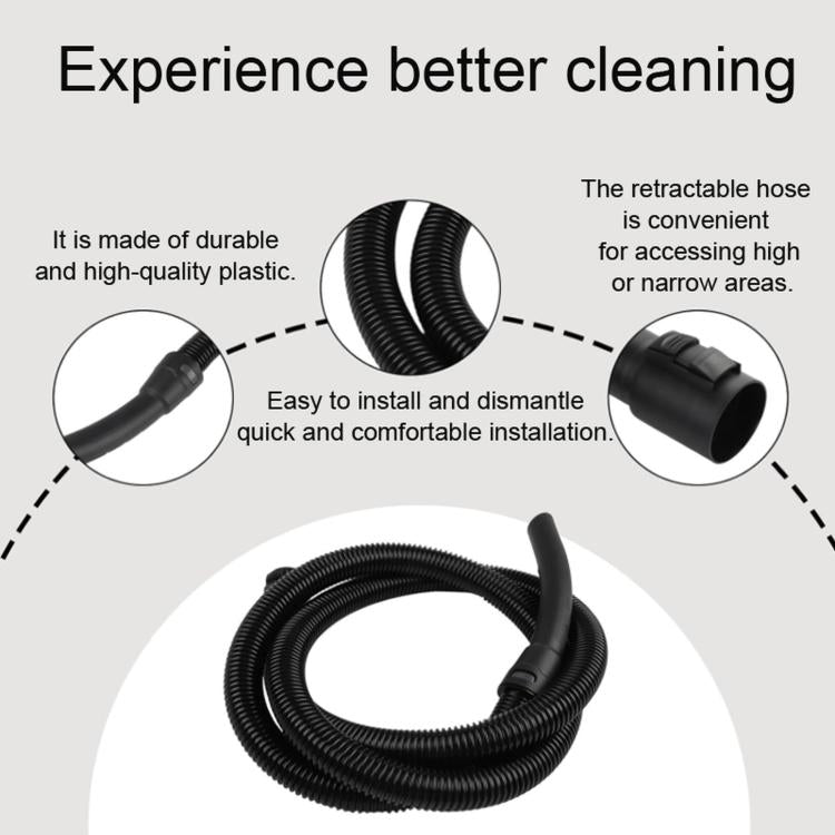 Accessori universali per tubi di prolunga rigidi serie WD di Karcher, 1.8m, 2.5m, 3.5m, 5m, Extension Pipe Kit