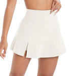 Minigonna/pantalone a vita alta traspirante per yoga e fitness, S, M