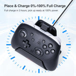 Adattatore base ricarica controller Nintendo Switch 2 Pro