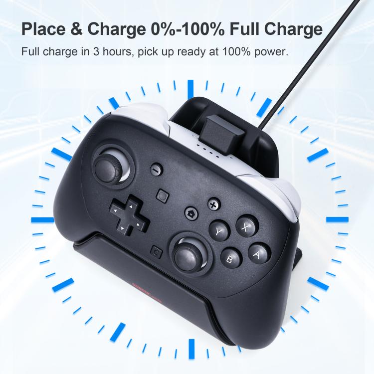 Adattatore base ricarica controller Nintendo Switch 2 Pro