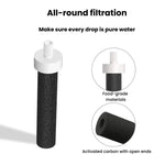 Cartuccia filtro purificatore d'acqua a carbone attivo per borraccia sportiva BRITA BB06