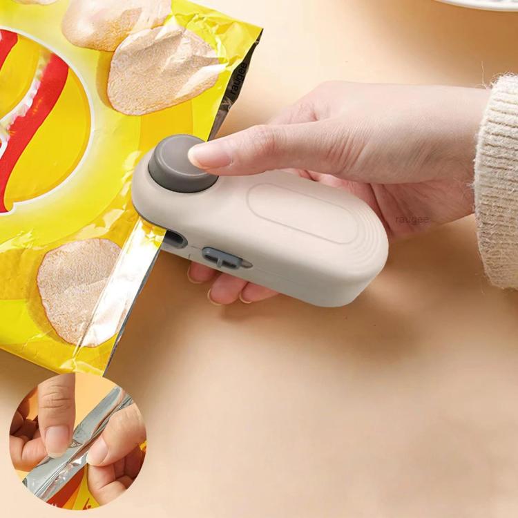 LsCook Mini Sigillatrice Portatile per Snack, Compatta, a Pressione Manuale, a Termosaldatura