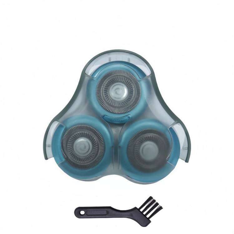 Set di testine di ricambio SH70 per rasoi Philips Norelco serie 7000 S7310 S7370 S7710 S7530 S7780 con spazzolina per la pulizia e cappuccio protettivo.