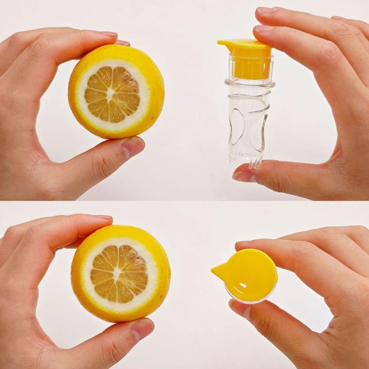 Spremiagrumi manuale LsCook, set da 2 pezzi, per limoni