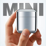 Mini rasoio elettrico da uomo 2 in 1, portatile, da viaggio, con rifinitore per peli del naso, impermeabile, utilizzabile sia a secco che sotto la doccia, ricaricabile.