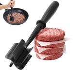 LsCook Tritacarne Manuale in Plastica Spatola da Cucina