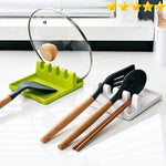 LsCook Porta spatole da cucina, scaffale portaoggetti multifunzionale per utensili, scolapiatti