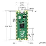 Scheda microcontroller Waveshare per Raspberry Pi Pico 2 basata sul chip ufficiale RP2350, con design dual-core e doppia architettura., Original, Starter Kit, Sensor Kit