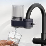 Filtro flessibile pressurizzato per rubinetto da cucina, purificatore d'acqua con nucleo in ceramica lavabile., 1 Core Grey, 4 Core Grey, 1 Core White, 4 Core White