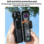 Custodia protettiva per obiettivo e display del gimbal BRDRC per DJI Osmo Pocket 4 / 3.