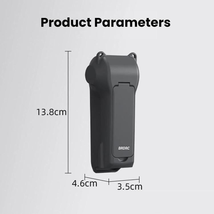 Custodia protettiva per filtro obiettivo BRDRC per DJI Osmo Pocket 4/3.