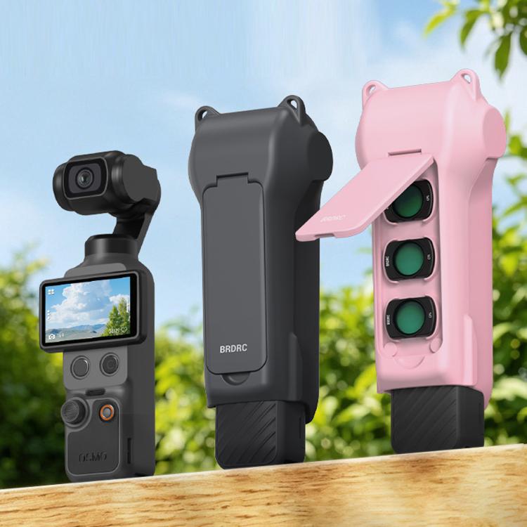 Custodia protettiva per filtro obiettivo BRDRC per DJI Osmo Pocket 4/3.