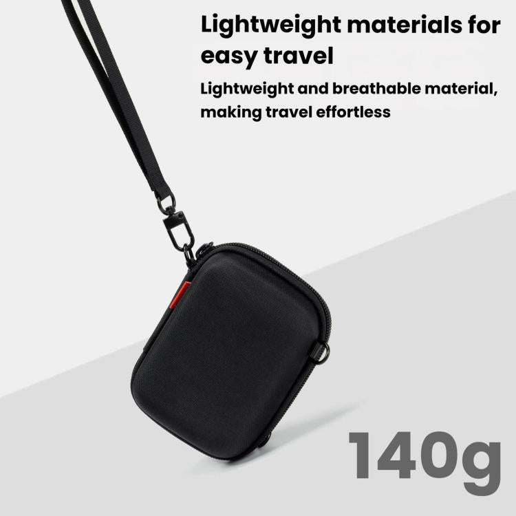 Borsa per fotocamera CCD portatile Cwatcun H45 3.0, tracolla singola in EVA, per fotocamere mirrorless compatte., H45 3.0 (Black)
