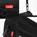 Borsa per fotocamera CCD portatile Cwatcun H45 3.0, tracolla singola in EVA, per fotocamere mirrorless compatte., H45 3.0 (Black)