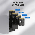 Box esterno per SSD Blueendless USB4 NVMe M.2, 40 Gbps, quadruplo alloggiamento, supporto Soft RAID 0/1/5, capacità 32 TB, US Plug, EU Plug, UK Plug, AU Plug